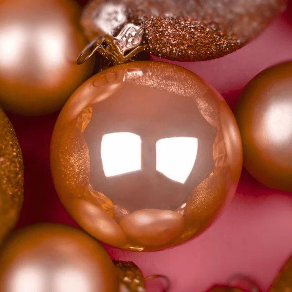 Rose-Gold-Ornament-Shiny-Ball-2