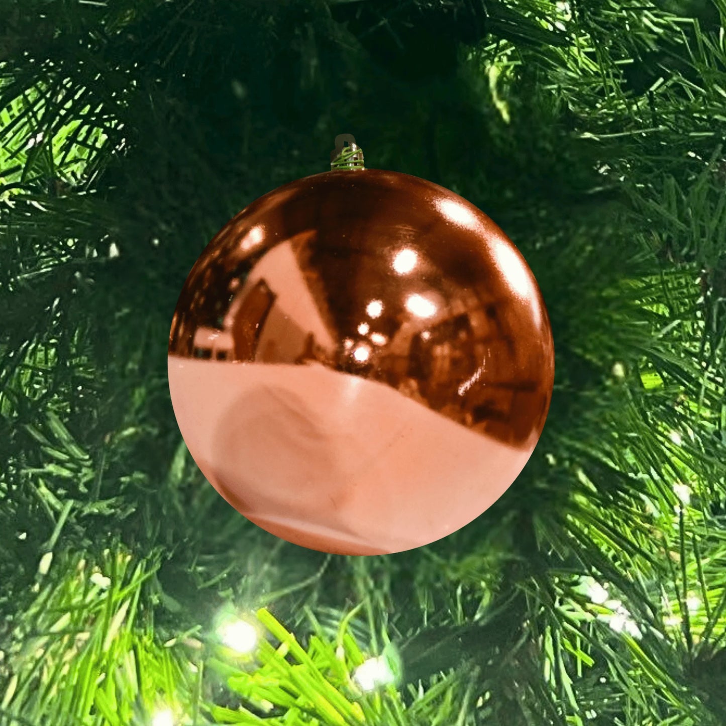 Rose-Gold-Ornament-Shiny-Ball-2