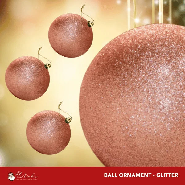 Rosegold-Glitter-Ball-100MM-3