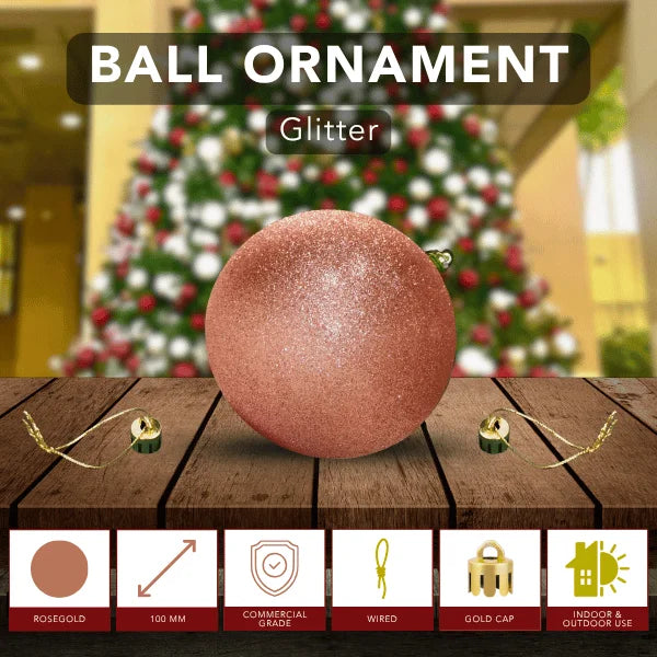 Rosegold-Glitter-Ball-100MM-6