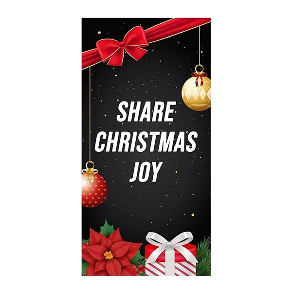 share-christmas-joy-pole-banner