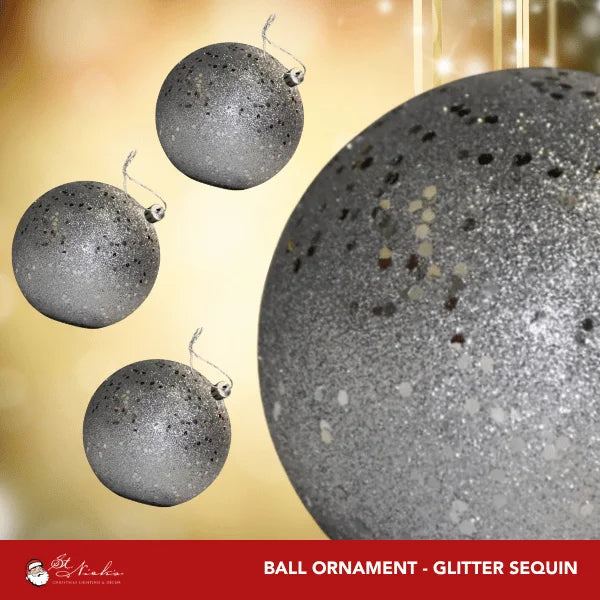 Silver-Glitter-Sequin-Ball-Ornament-100MM-3