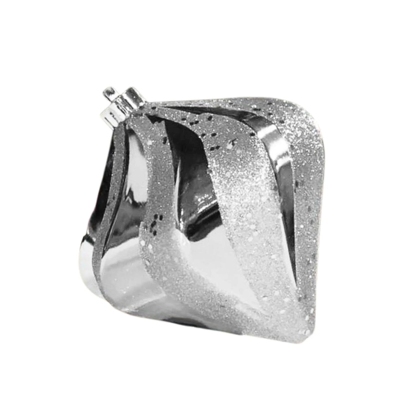 Silver-Ornament-Drop-Shiny-with-Glitter-1