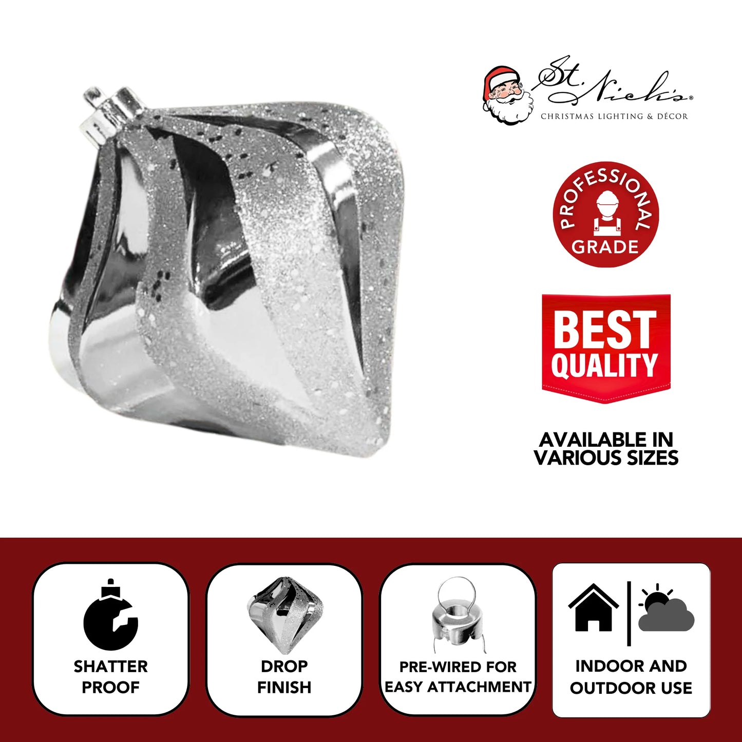Silver-Ornament-Drop-Shiny-with-Glitter-3