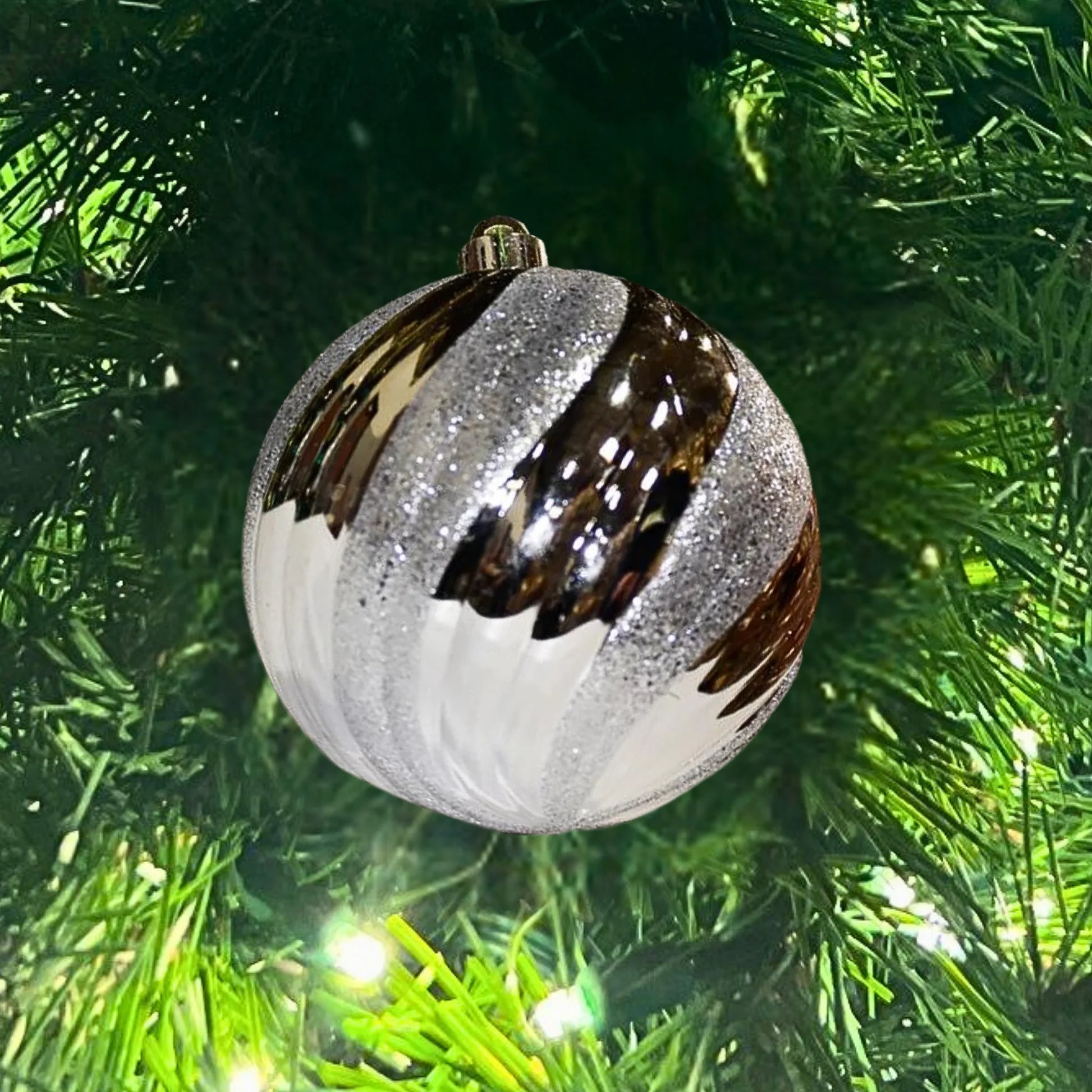 Silver-Ornament-Shiny-Swirl-with-Glitter-2