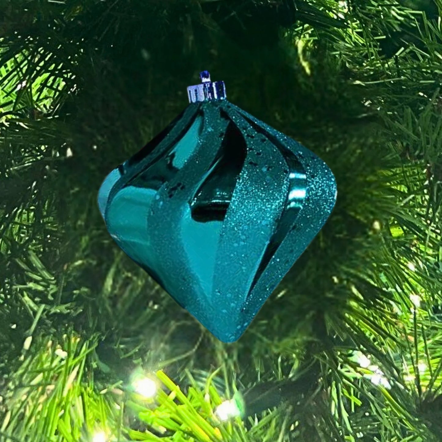 Teal-Drop-Shiny-with-Glitter-2