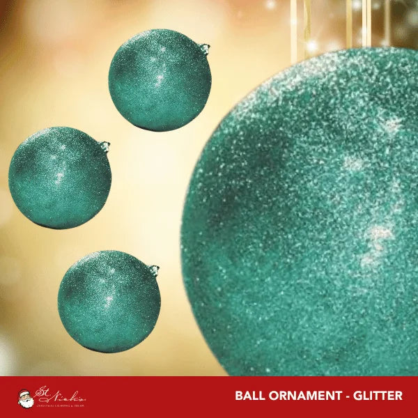 Teal-Ornament-Glitter-Ball-120MM-3