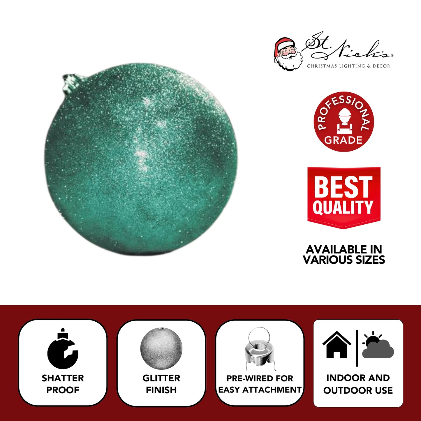 Teal-Ornament-Glitter-Ball-3