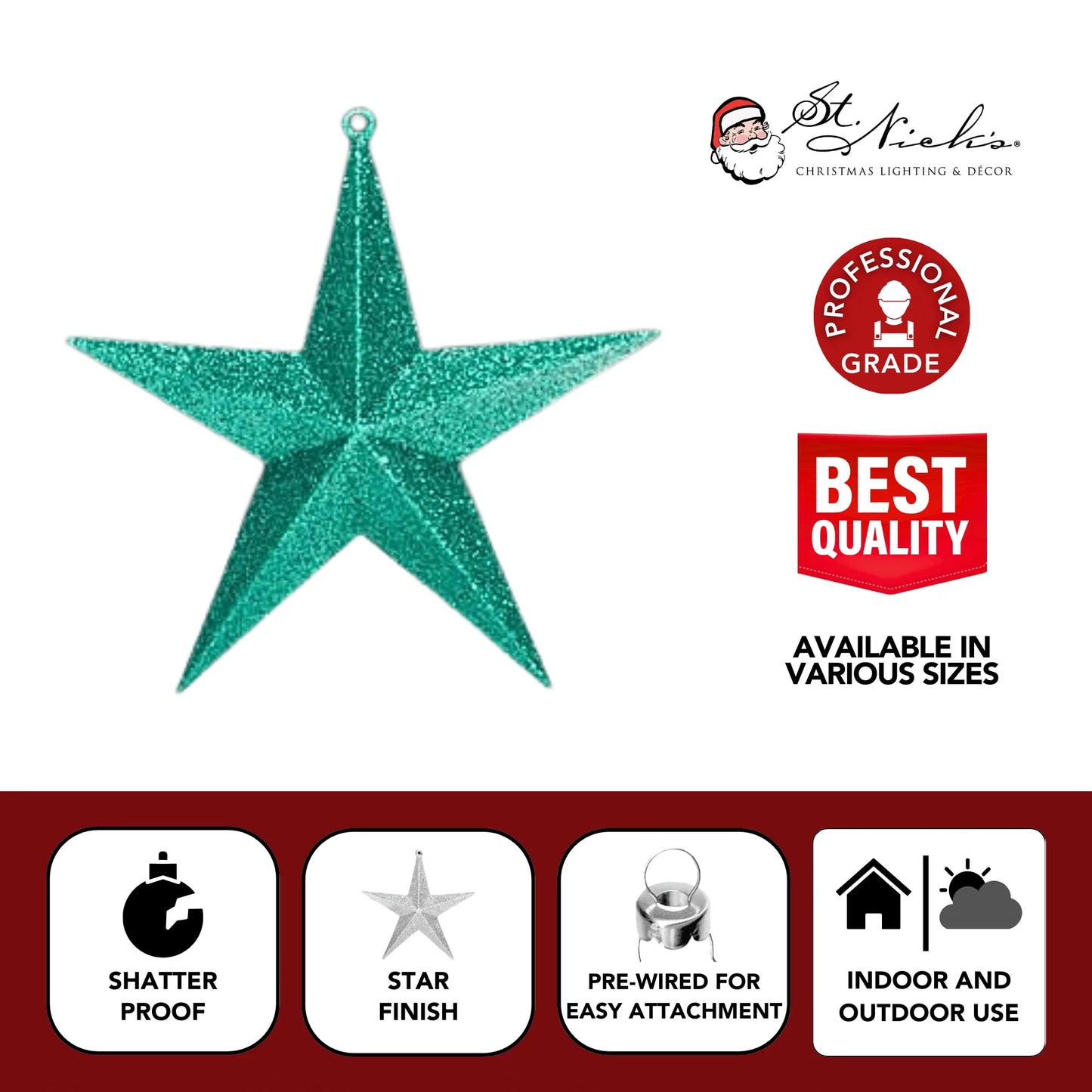 Teal-Ornament-Glitter-Star-3
