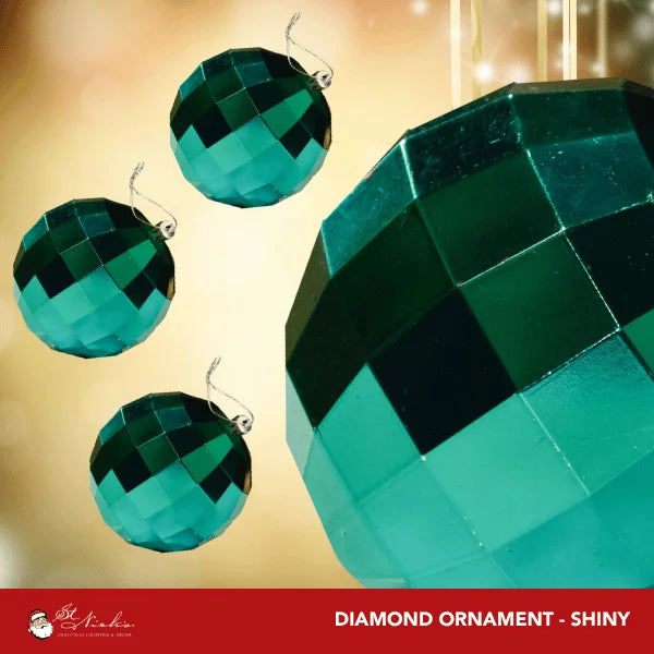 Teal-Ornament-Shiny-Diamond-150MM-3