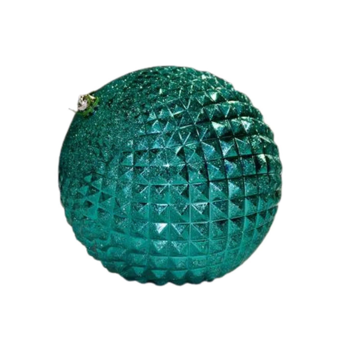 Teal-Ornament-Shiny-With-Glitter-Durian-1