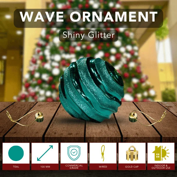 Teal-Shiny-with-Glitter-Wave-100MM-6