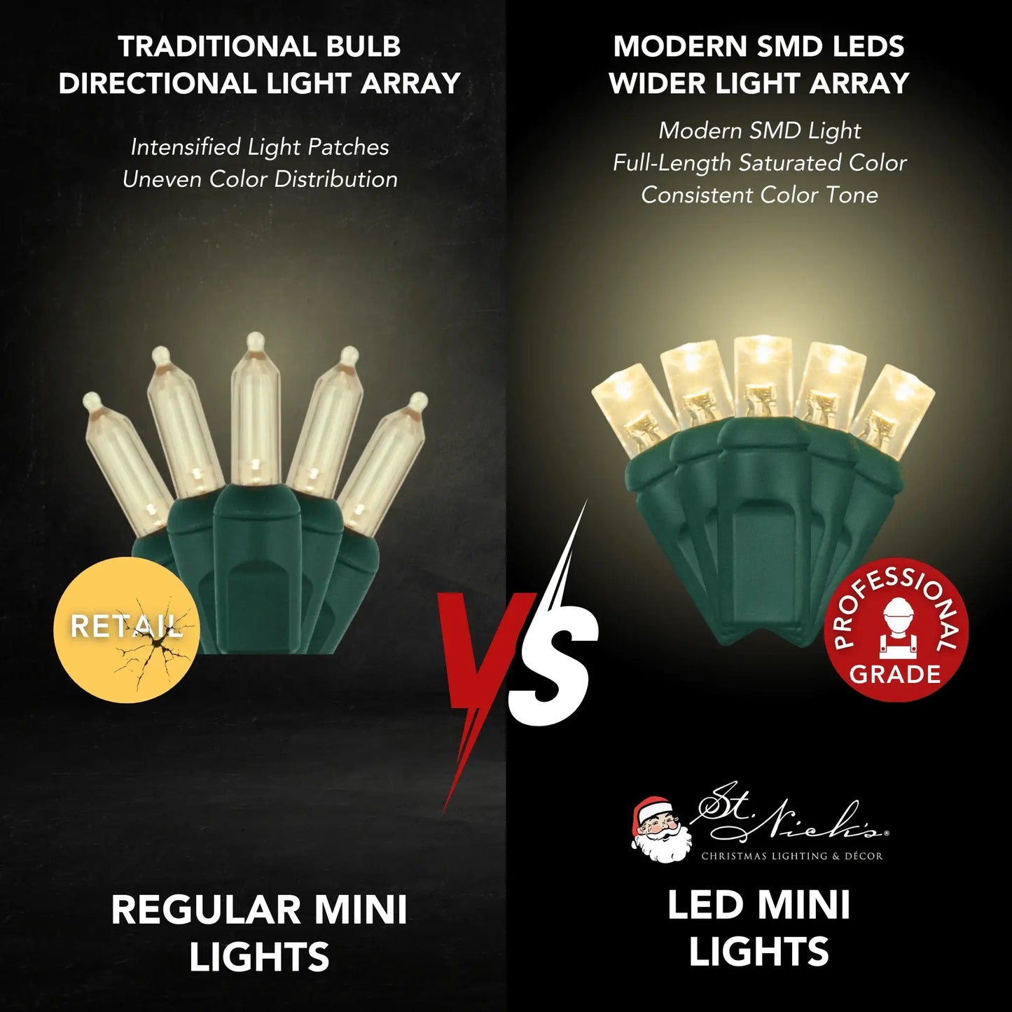Warm-White-5mm-LED-Mini-Lights-Green-Wire-4-Spacing-6
