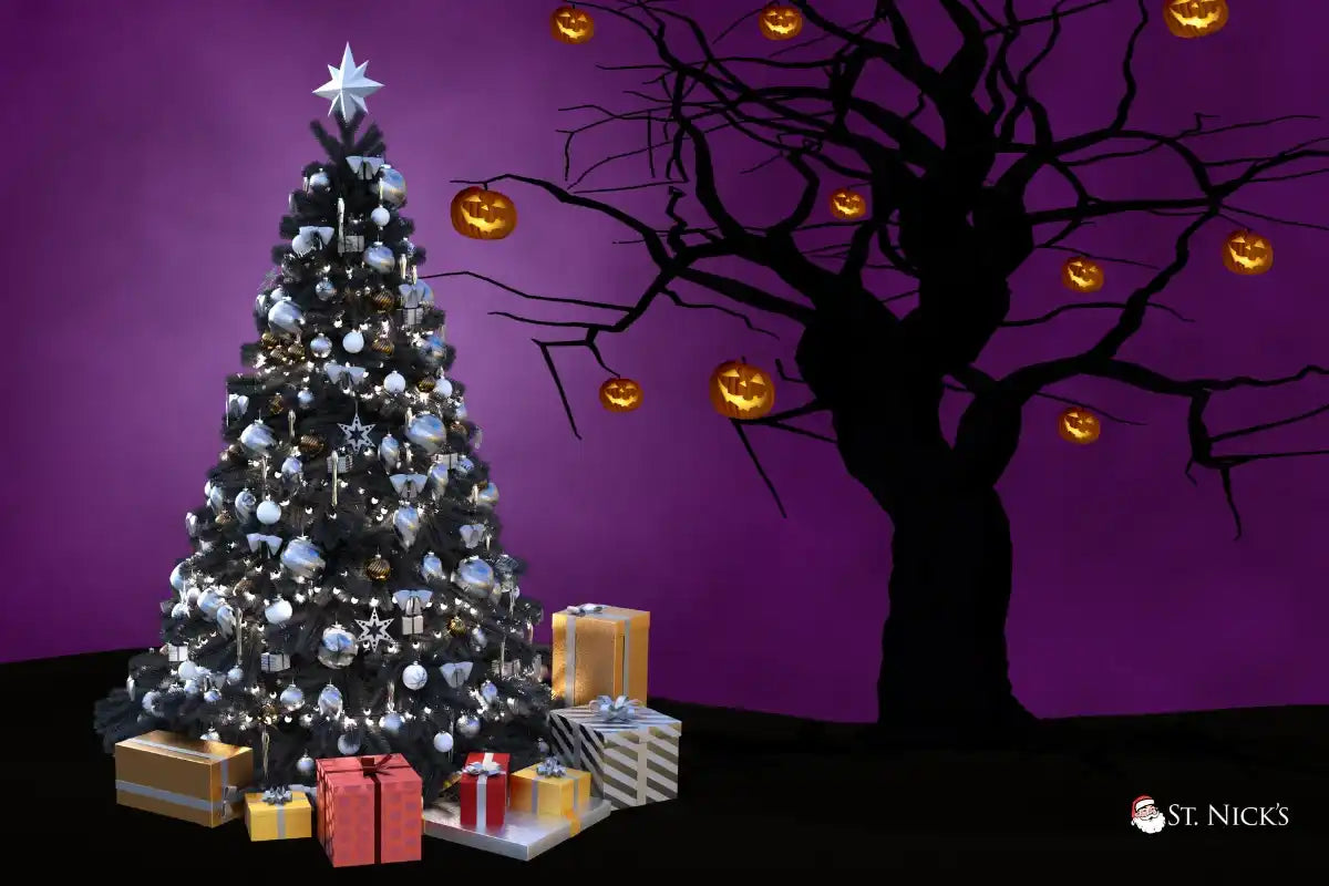 black-christmas-tree