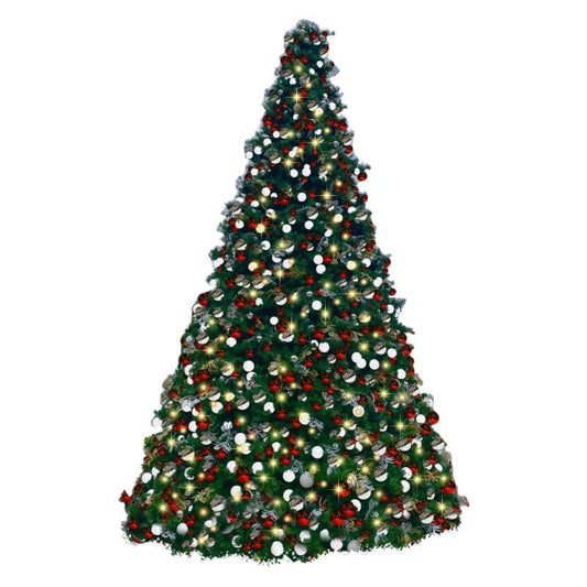 pre-decorated-frame-tree-with-led-lights-and-ornaments-26FT-01