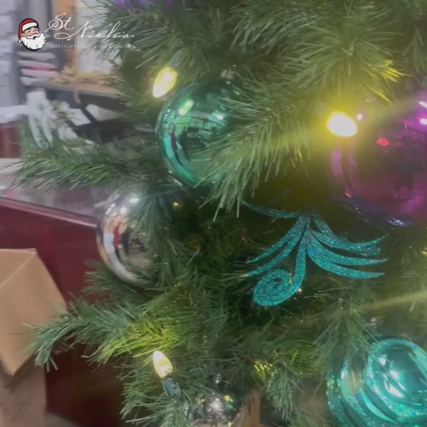 Teal-Ornament-Shiny-Ball-4