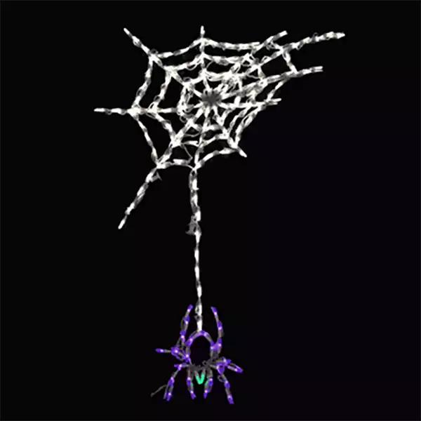 silver-web-frame-with-twinkling-white-and-purple-rope-lights-8ft-01