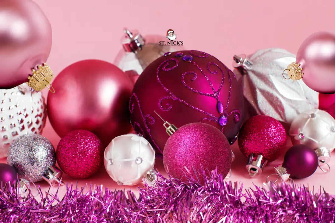 raspberry-pink-christmas-ornament
