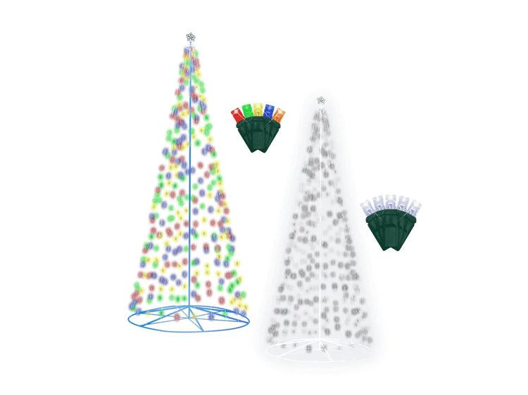 Flag-Pole-Christmas-Tree-Lights-st-nicks