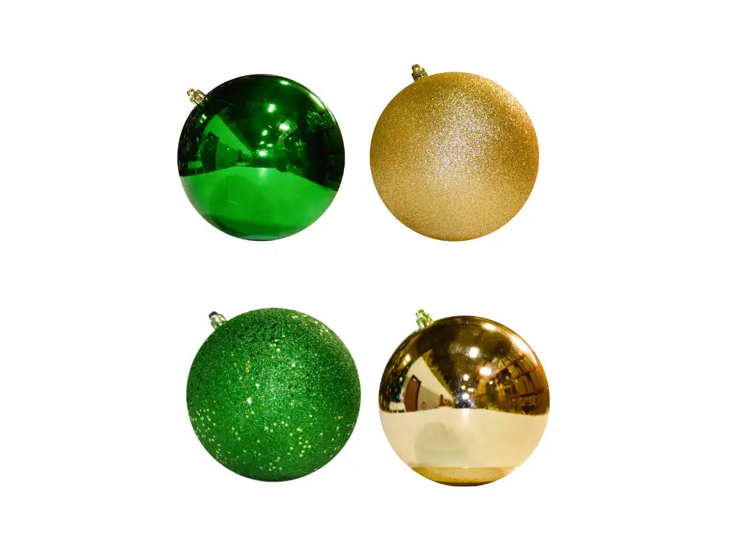Green Gold Christmas Tree