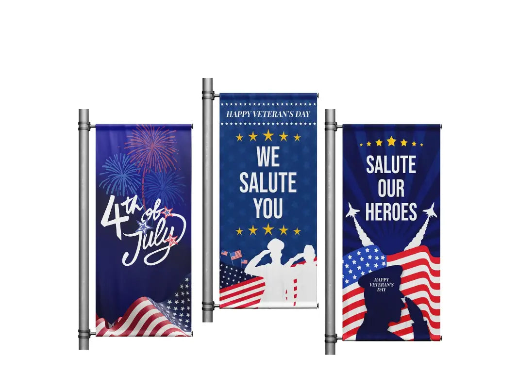 patriotic-light-pole-banners
