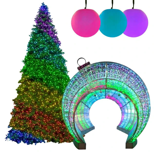 Commercial RGB Lighting | Christmas Tree and RGB Walkthrough – St ...