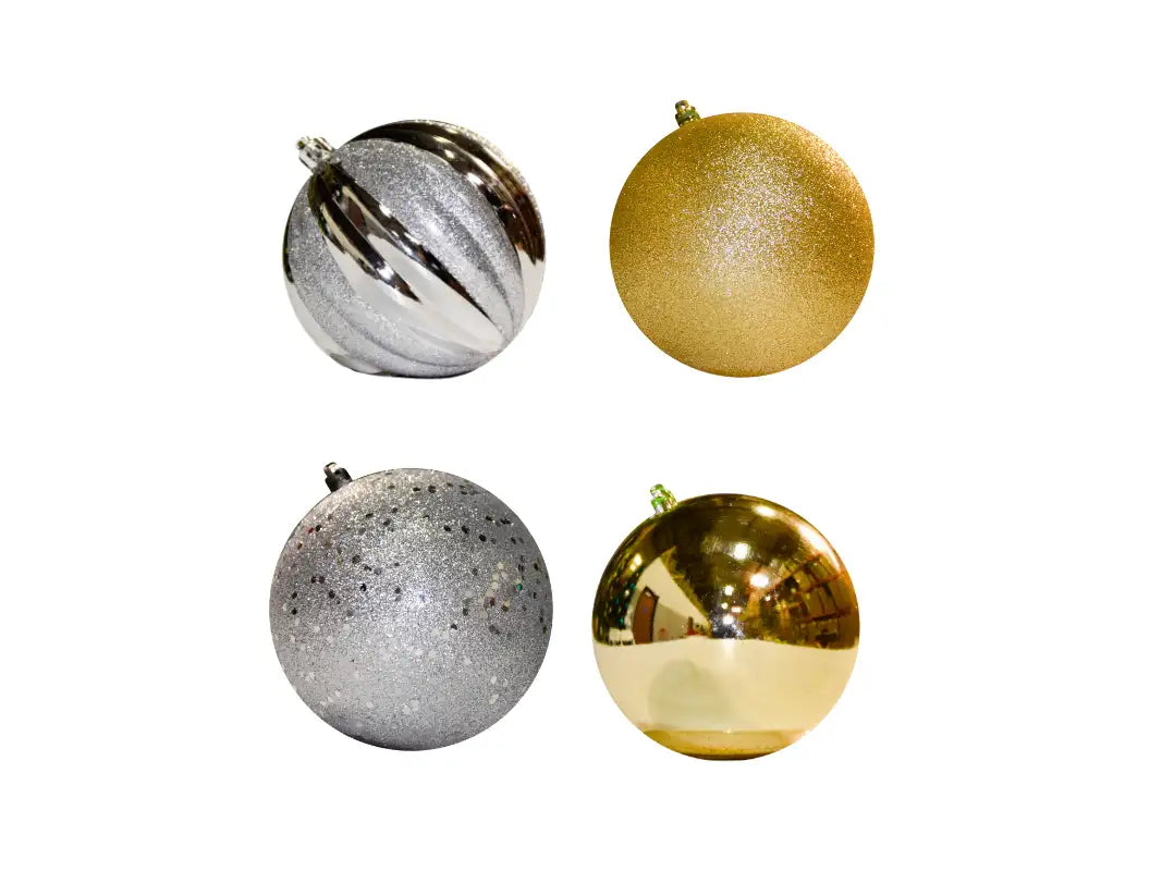 Silver and Gold Ornaments