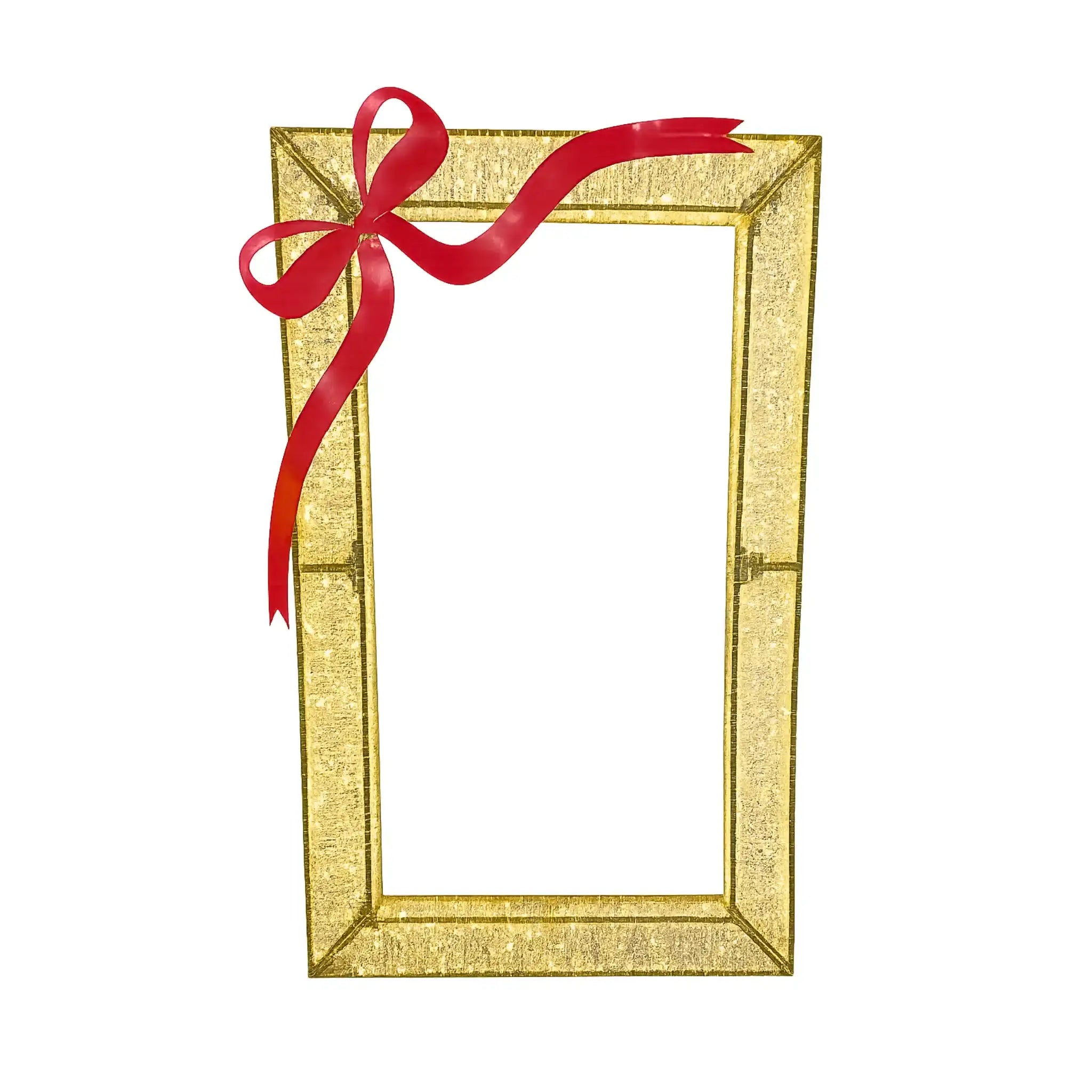 Lighted Frame with Charming Bow for Pictures | 8FT – St. Nicks ...