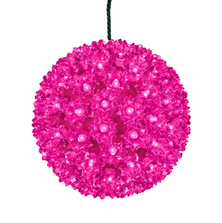 10-LED-Sphere-5MM-Lights-Pink-1