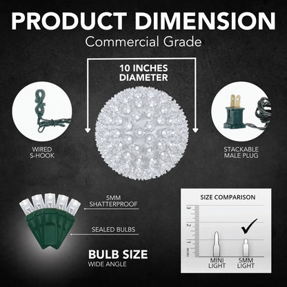 10-LED-Sphere-5MM-Lights-White-5