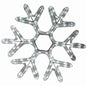18in Cool White Twinkle Snowflake - Display