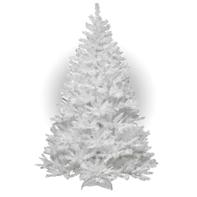7.5ft-white-christmas-pvc-tree-st-nicks-CA