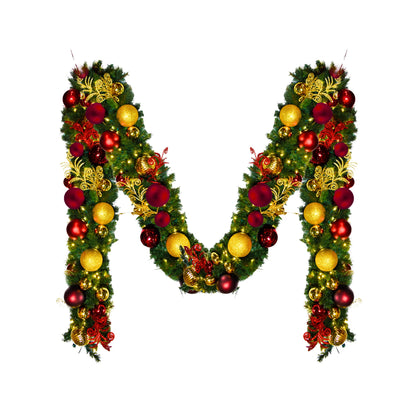9x14-Pre-Decorated-Garland-Red-Gold-Burgundy-1