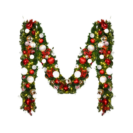 9x14-Pre-Decorated-Garland-Red-White-Silver-1