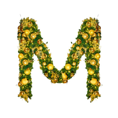 9x14-Pre-Decorated-Garland-with-Warm-White-Lights-Gold-1
