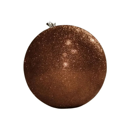 Brown-Ornament-Glitter-Ball-1
