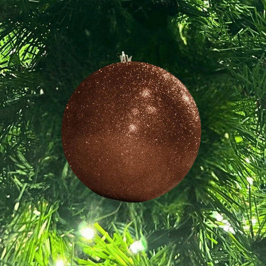 Brown-Ornament-Glitter-Ball-2