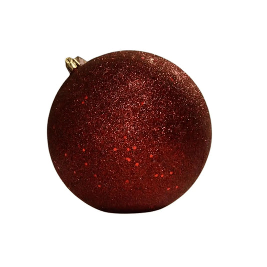 Burgundy-Ornament-Glitter-Ball-1