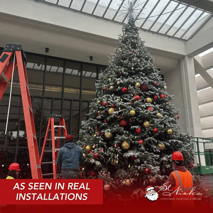 Burgundy-Ornament-Matte-Ball-Installation-6