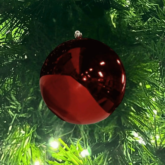 Burgundy-Ornament-Shiny-Ball-2