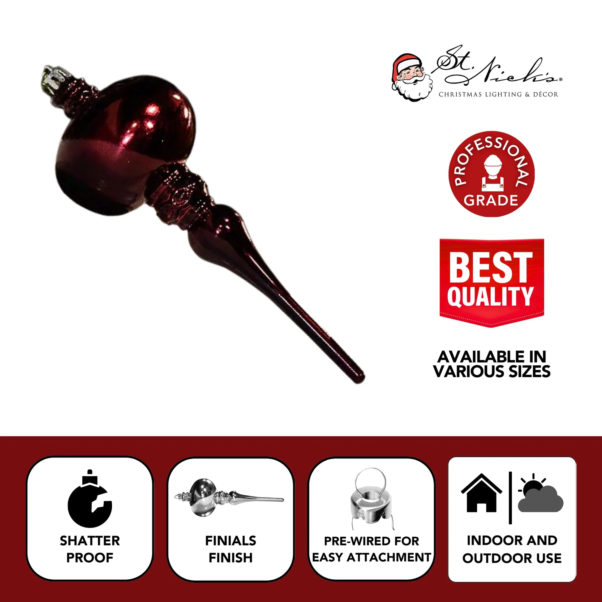 Burgundy-Ornament-Shiny-Classic-Finial-3