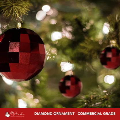 Burgundy-Ornament-Shiny-Diamond-150MM-5