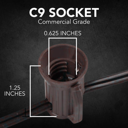 C9-Socket-Spool-Roll-Brown-500FT-12-Spacing-SPT-1-5