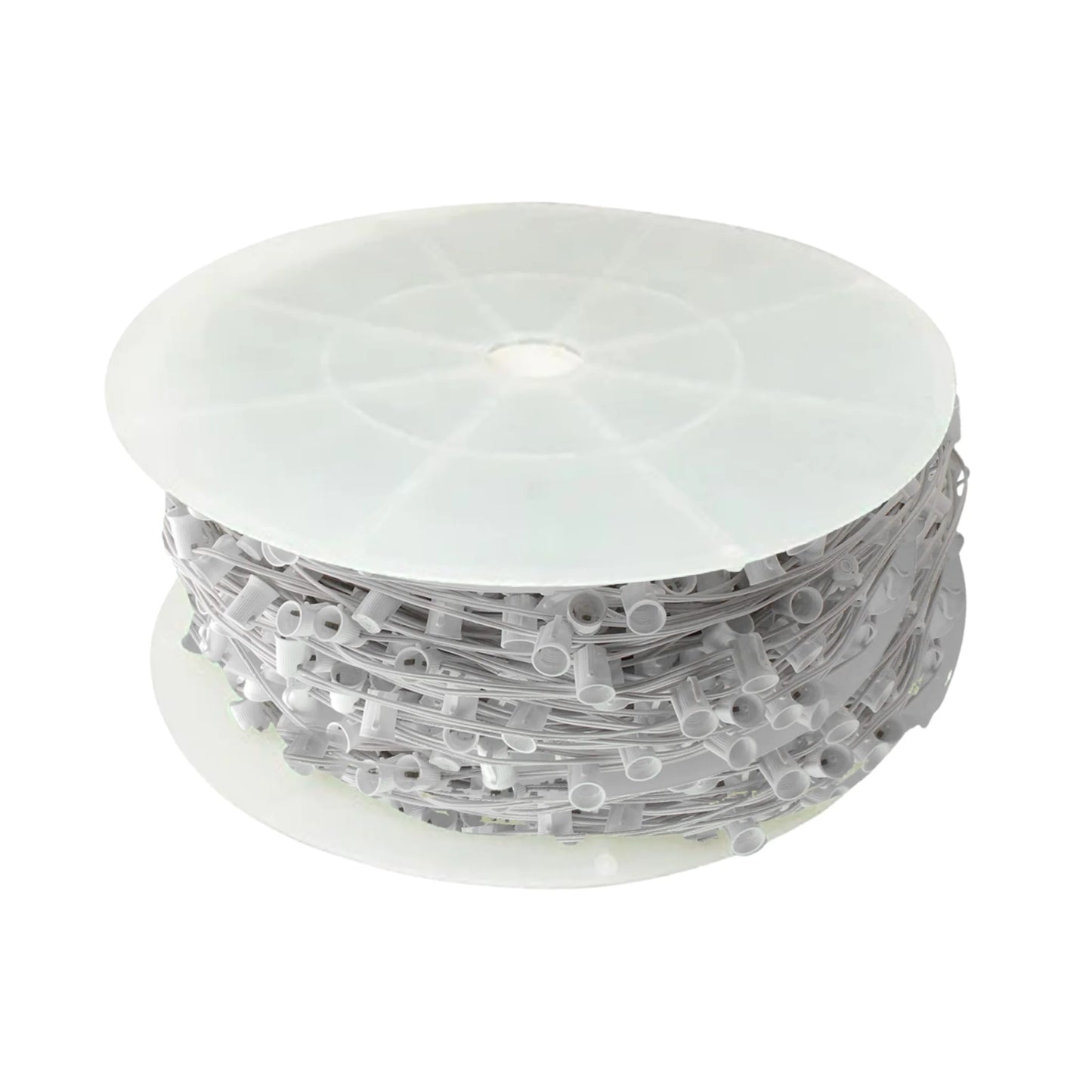 C9-Socket-Spool-Roll-White-500FT-12-Spacing-SPT-2W-1