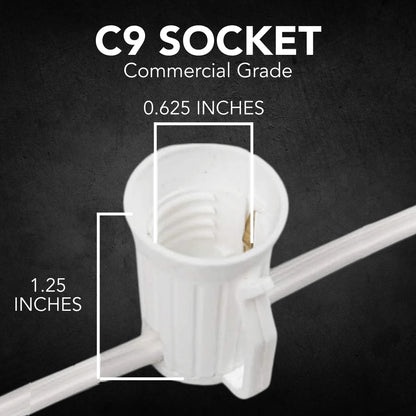 C9-Socket-Spool-Roll-White-500FT-12-Spacing-SPT-2W-5