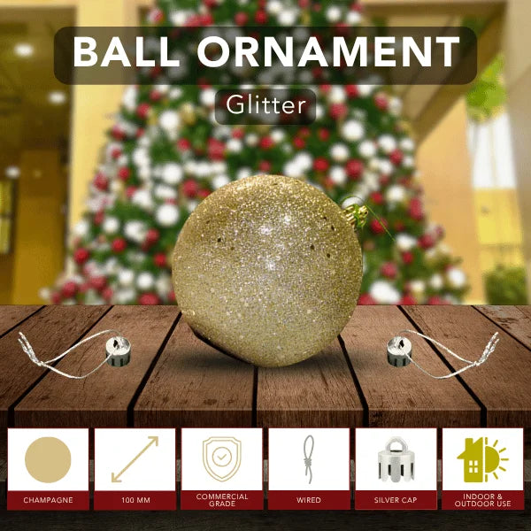 Champagne-Ornament-Glitter-Ball-100MM-6