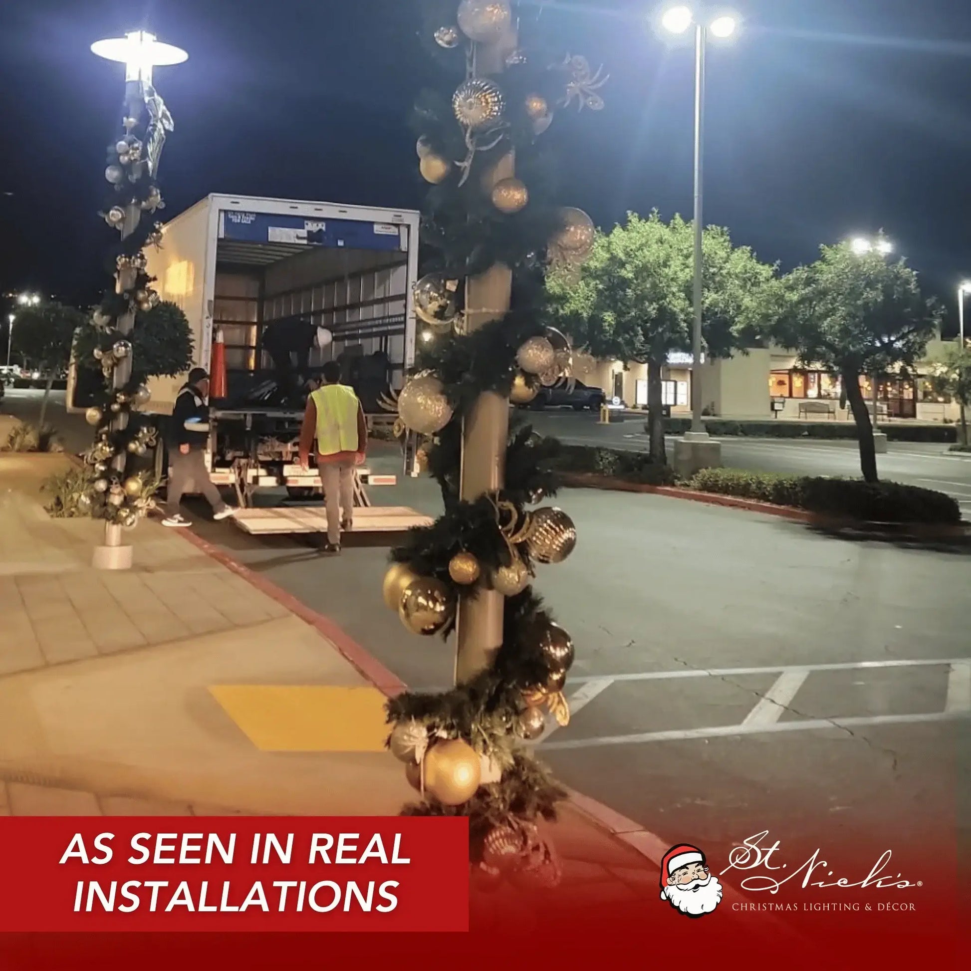 Champagne-Ornament-Matte-Ball-Installation-6