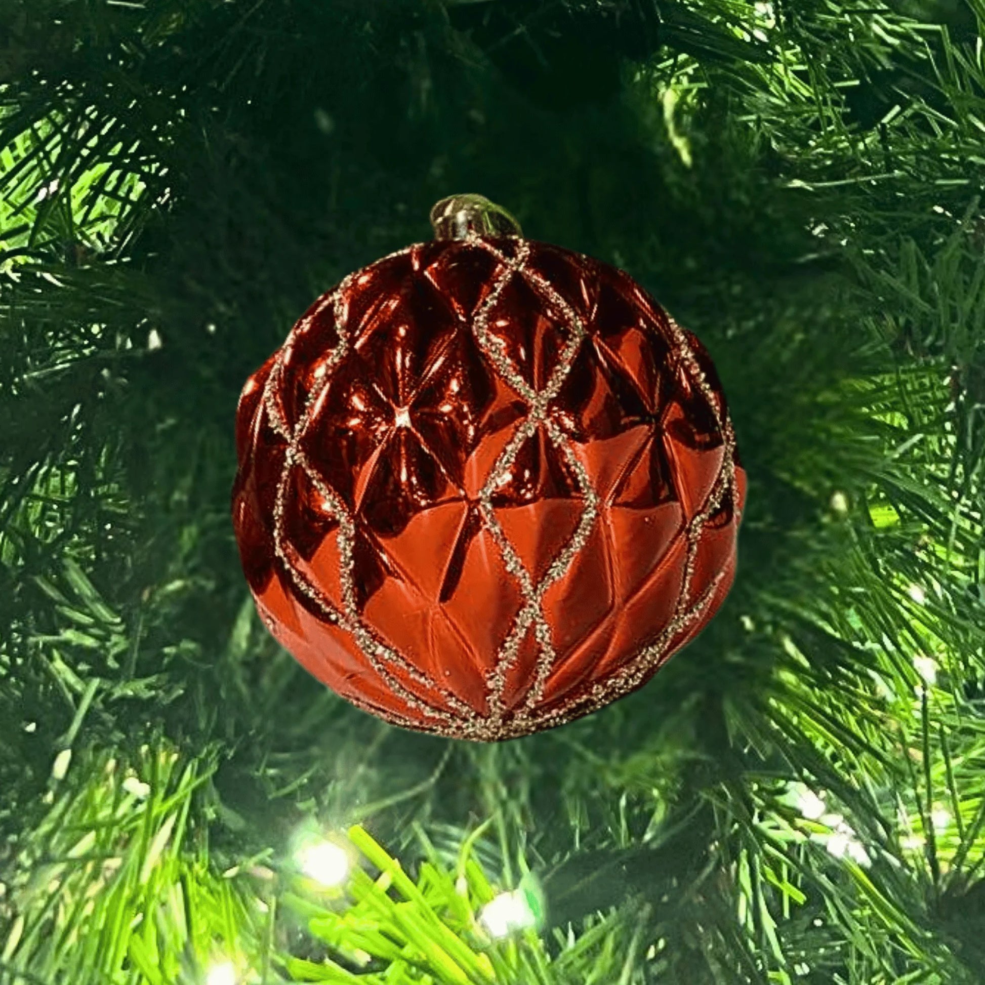 Copper-Ornament-Shiny-Durian-with-Glitter-2