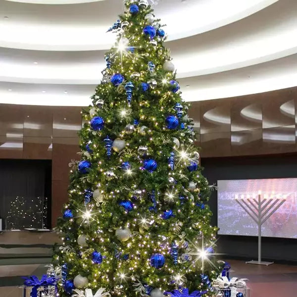 Frame-Tree-Silver-Pre-decorated-Teal-Blue-for-Holiday-Space-20ft-2