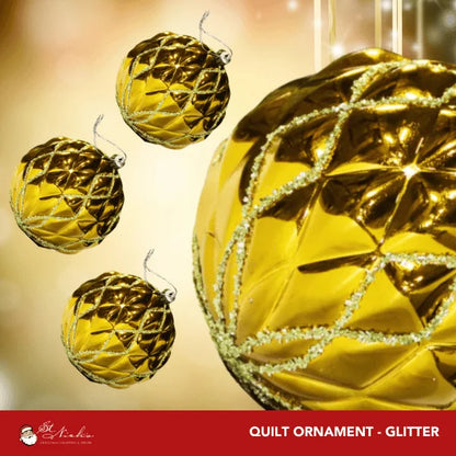 Gold-Ornament-Glitter-Quilt-with-Glitter-Gold-150MM-3